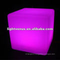 Tabouret LED rechargeable en acrylique de qualité supérieure